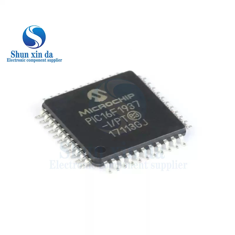PIC16F1937-I/PT PIC16F1937 TQFP-44 8-bit Microcontrollers MCU 14KB Flash, 512B RAM 256B EE LCD 1.8-5.5V