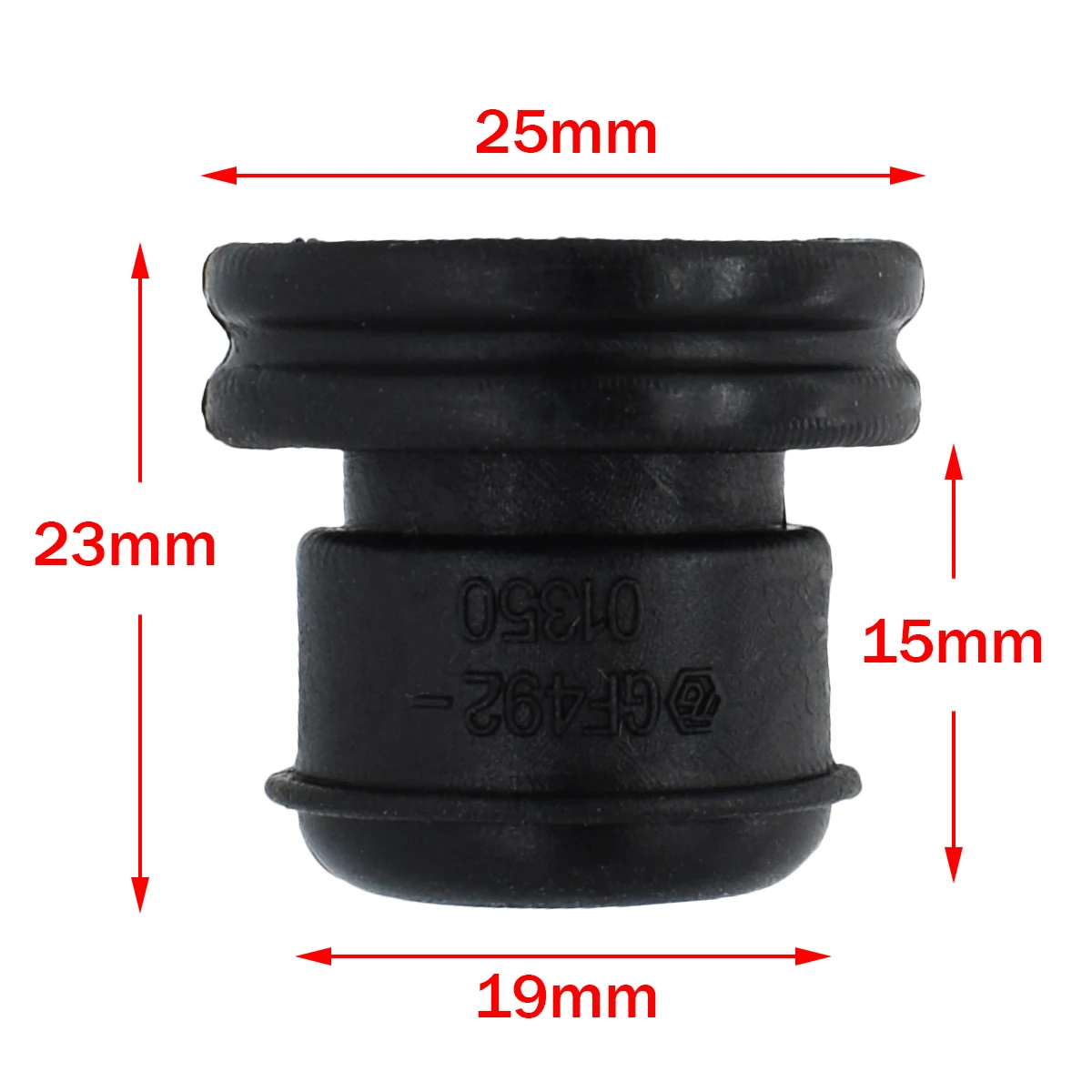 Car Engine Upper Cover Trim Rubber Grommet Mount Bush Buffer Sleeve Pad Cushion GF49201350 For Toyota Corolla Vios Yaris Levin