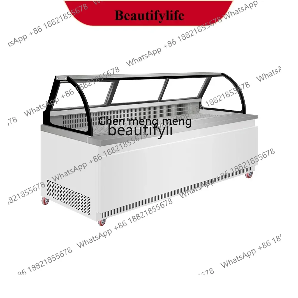

X ss 8617 Luwei distilled cooked food cabinet ordering cabinet refrigerated arc display cabinet