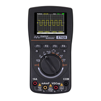 ET828Pro Intelligent Graphical Digital Oscilloscope Multimeter 2 in 1 with 2.4 Inches Color Screen 10MHz Bandwidth 50Msps Sampli