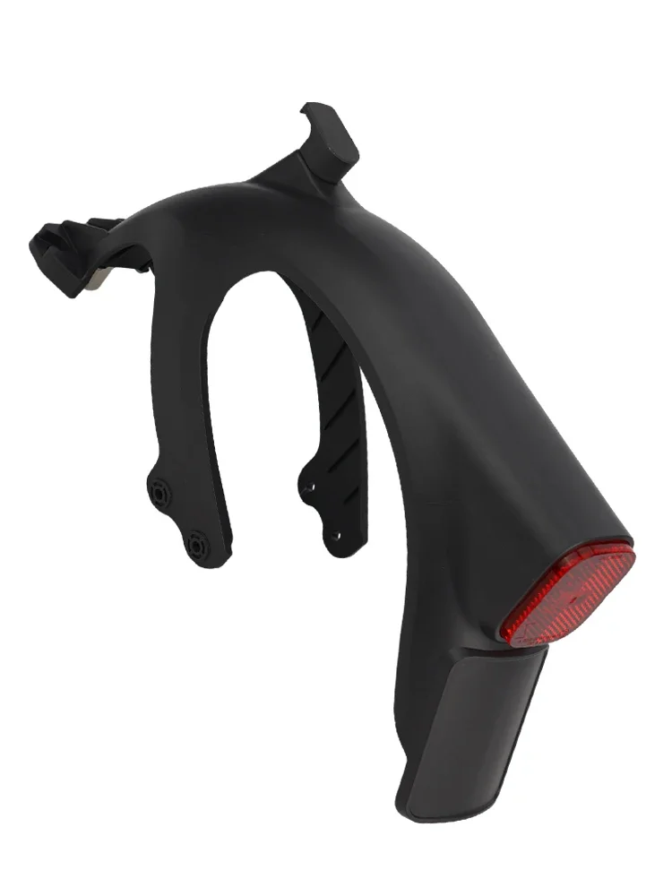 Sleek Black Ducktail Rear Fenders Anti-Wear ABS Plastic 31.7cm Mudguard For Ninebot Max G2 Electric Scooter Accessory