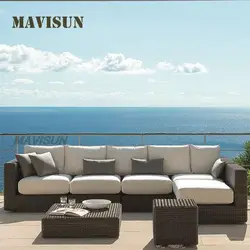 Latest Modern Couch For Three People Single Sofa With Coffee Table Patio Lounge Chairs Courtyard Garden Furniture Combination