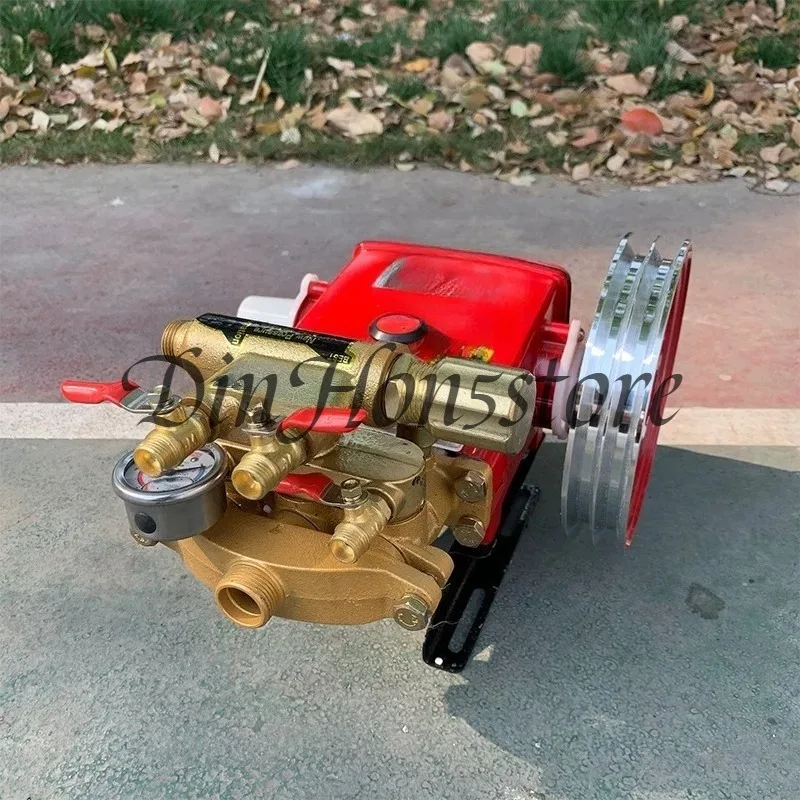 Automatic pressure relief 21/26/40/60 three-cylinder plunger pump motor sprayer high pressure remote fruit tree sprayer