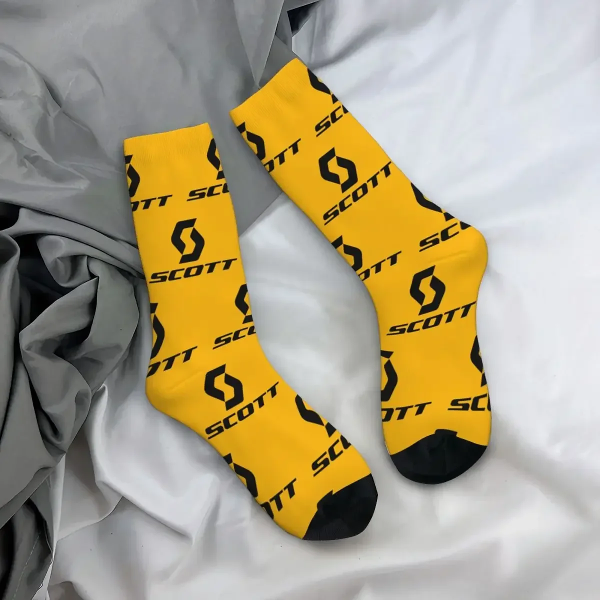 Scott Bike Logo Socks Harajuku Super Soft Stockings All Season Long Socks Accessories for Unisex Birthday Present