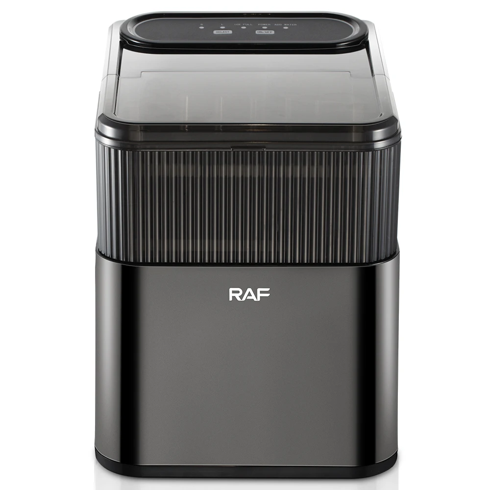RAF High Quality Efficient Countertop Ice Maker Machine Adjustable Portable Electric Ice Cube Maker Perfect for Home Office