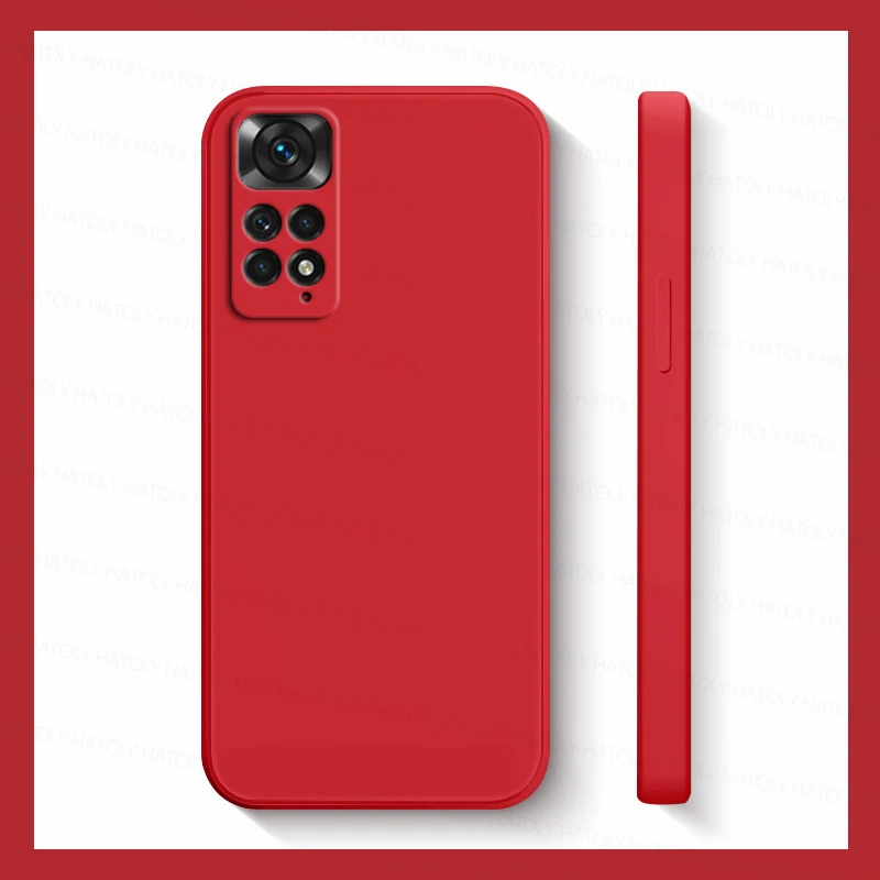Für Xiaomi Redmi Note 11 11s Global stoßfeste flüssige Silikon-Telefon-Rückseite Xiaomi Redmi Note 11 Pro 4G 5G 2022 Global Case – Detail 9