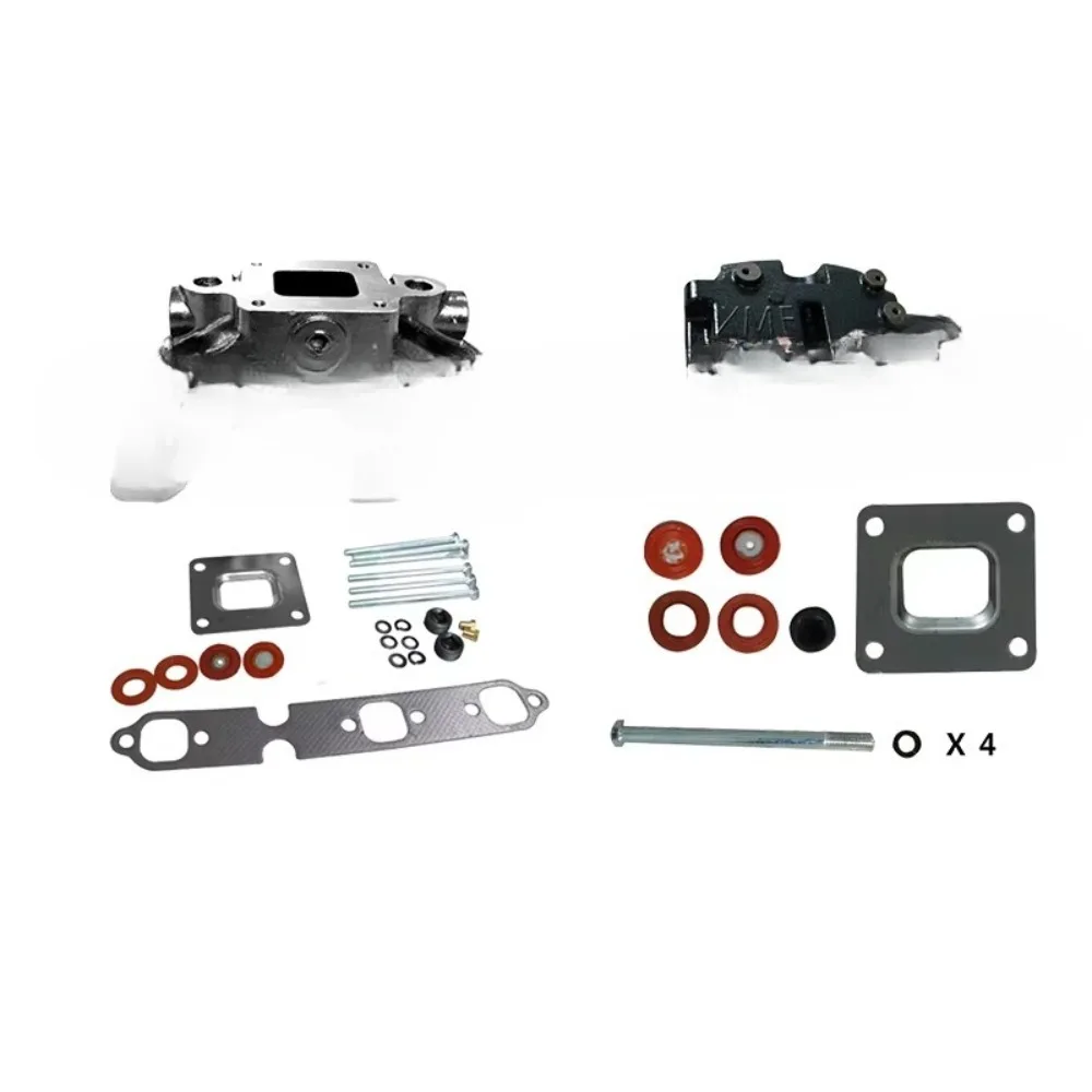 Mercruiser 4.3 V6 Parts Marine Engine Parts V6 4.3L Dry Connector Exhaust Manifold Riser Replacement 864612t01