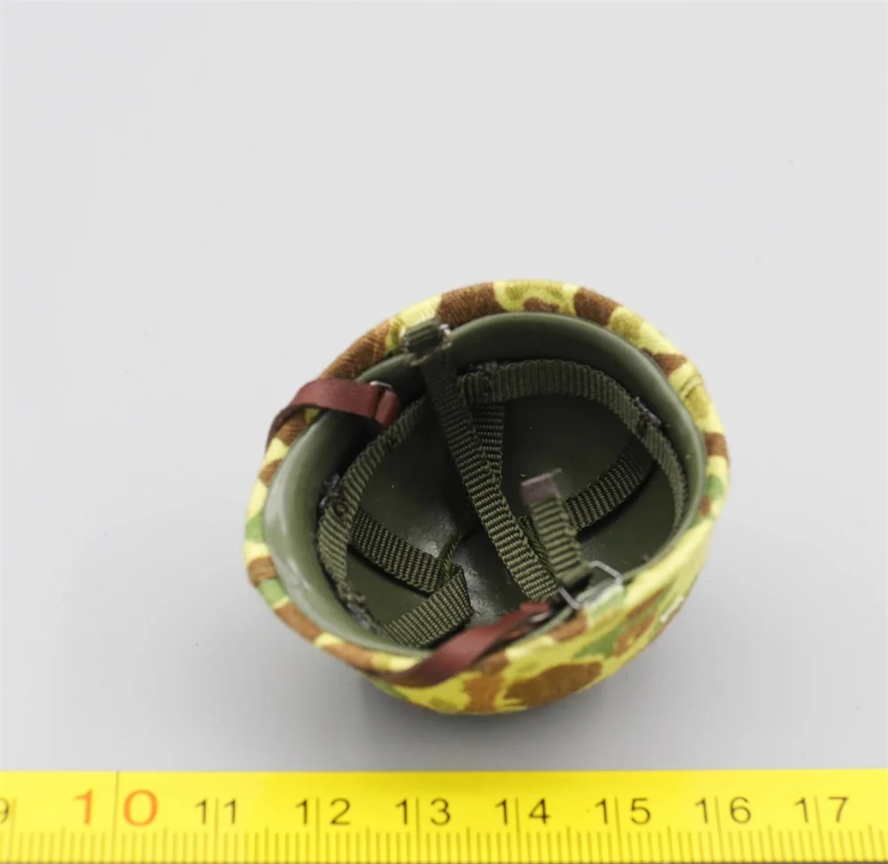 UJINDOU UD9040 WWII US. Soldier Doll Action Mini Toys Model Military Helmet Caps PVC Material Not Real For 12" Male Figure 1/6