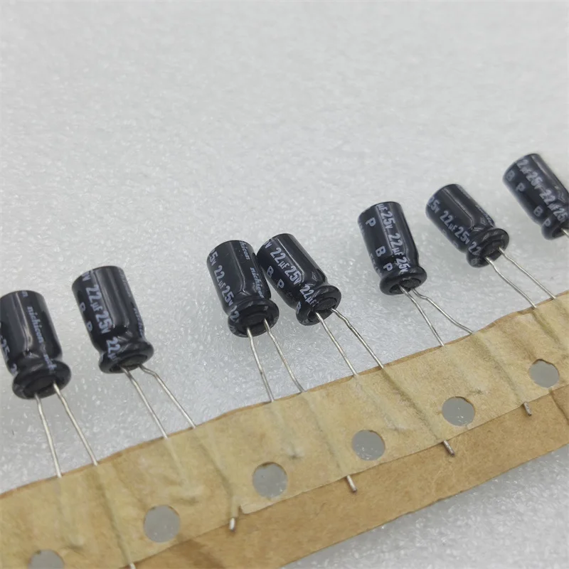 20PCS nichicon Nikon 22uf BP non-polar audio frequency crossover electrolytic capacitor 25v 22uf 6X11mm