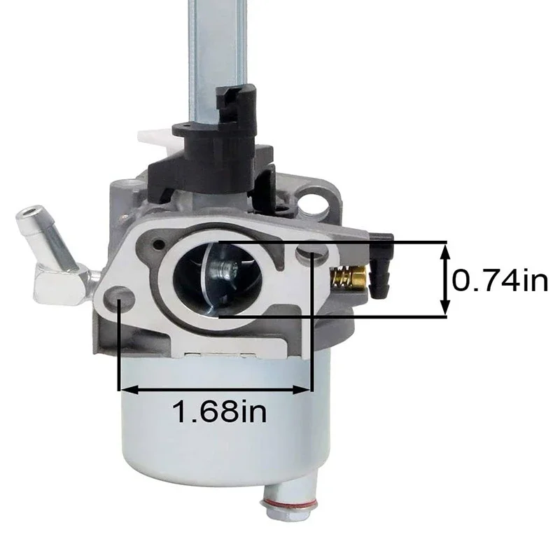 

For POULAN CRAFTSMAN HUSQVARNA ST121E ST131 ST151 ARIENS LCT 03121 03122 McCulloh 532437122 SNOW THROWER CARBURETOR L10-1 CARB
