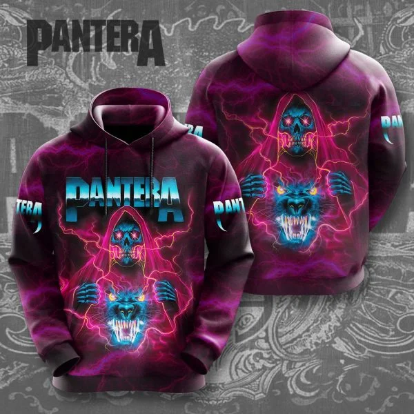 Popular Heavy Metal Rock Band Pantera Hoodies 3D Print Men/Women Tracksuit Sweatshirt Long Sleeve Hip Hop Hoodie Men's Hoodied