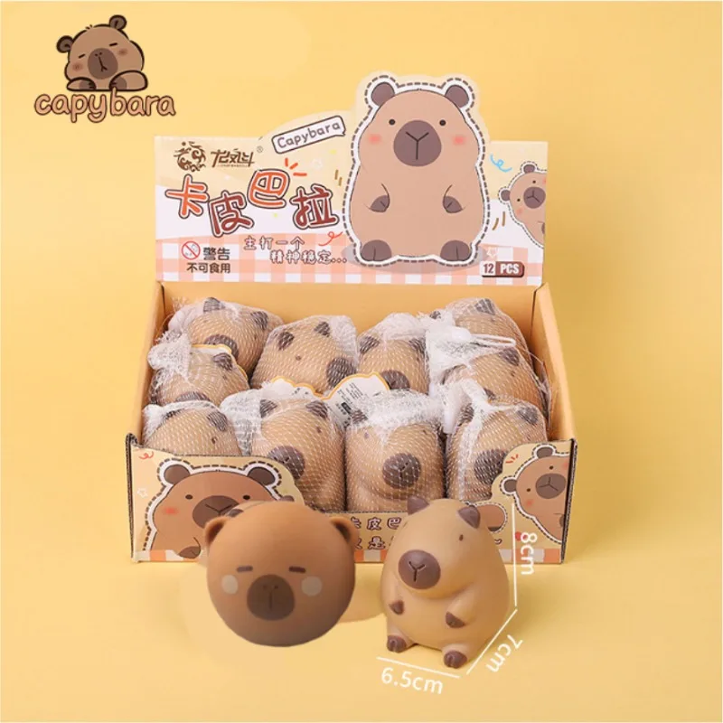 

Капибара, милая мягкая игрушка, персонаж мультфильма, снятие стресса, защемление, медленный отскок, декомпрессионные игрушки, расслабляющие руки, подарки для мальчиков и девочек