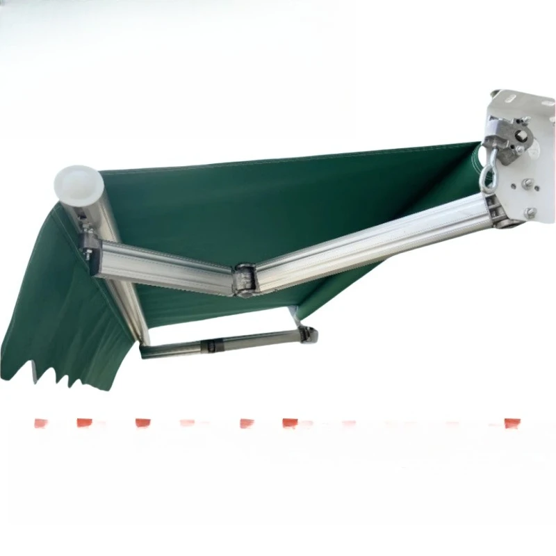 New retractable awning folding courtyard outdoor terrace eaves yard rain awning electric automatic
