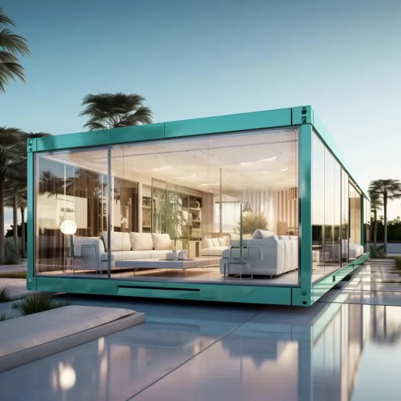 YG 20/40ft منزل حاوية منزلية صغيرة عالية الجودة هيكل فولاذي مسبق الصنع منزل حاوية سقيفة الماشية مستودع