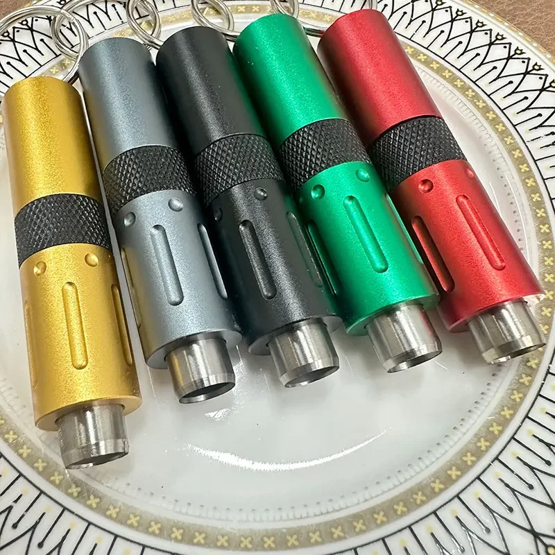 

Cigar Needle Outdoor Stainless Steel Portable 2-in-1 Cigar Punching Needle Drill Loose Travel Cigar Accessories Tool 97