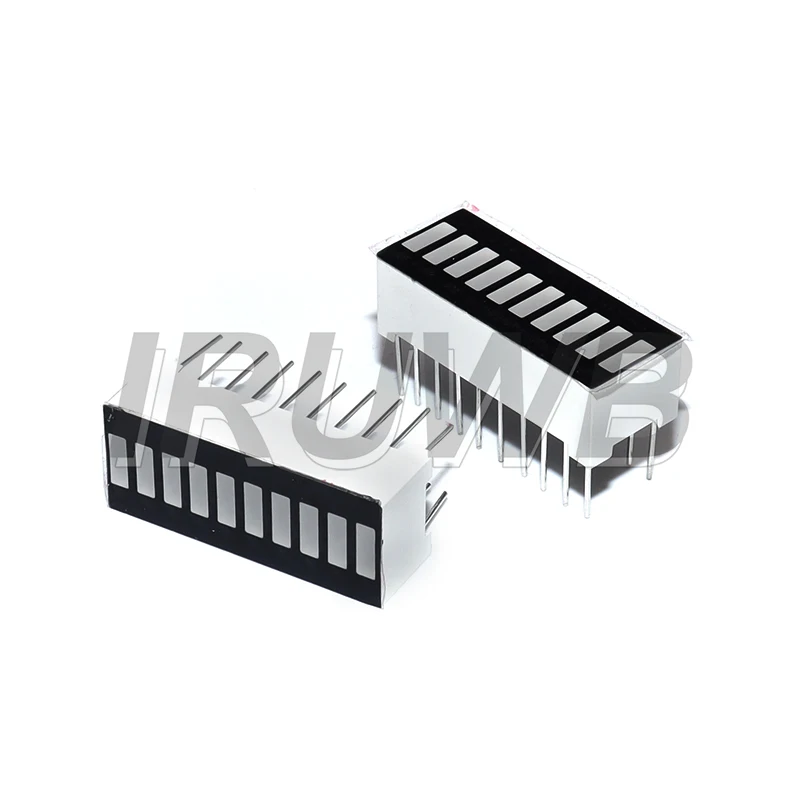 Per Arduino, display a LED fai da te Bargraph Light 10 segmenti Grafico a barra di livello batteria monocolore Rosso Blu Giallo-verde