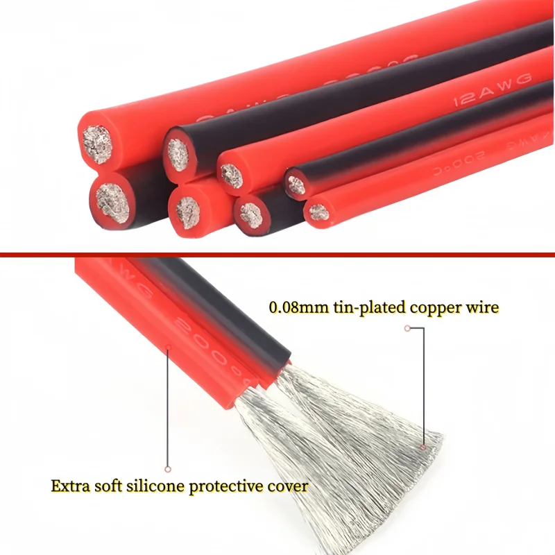 XT60 XT-60 Male/Female Bullet Connectors Cable Plugs With Silicon 12AWG Wire For RC Lipo Battery Quadcopter Multicopter