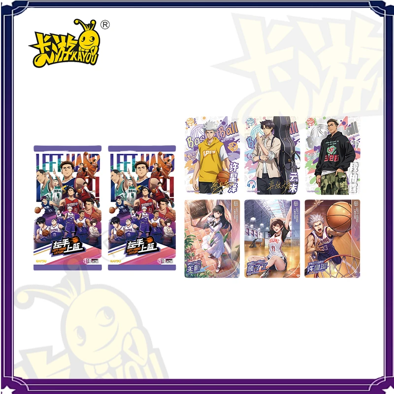 Kayou Original Left Hand Lap Up Card Field Vertical und Horizontal Blind Box Anime Peripheral Collection Cards Spielkarten