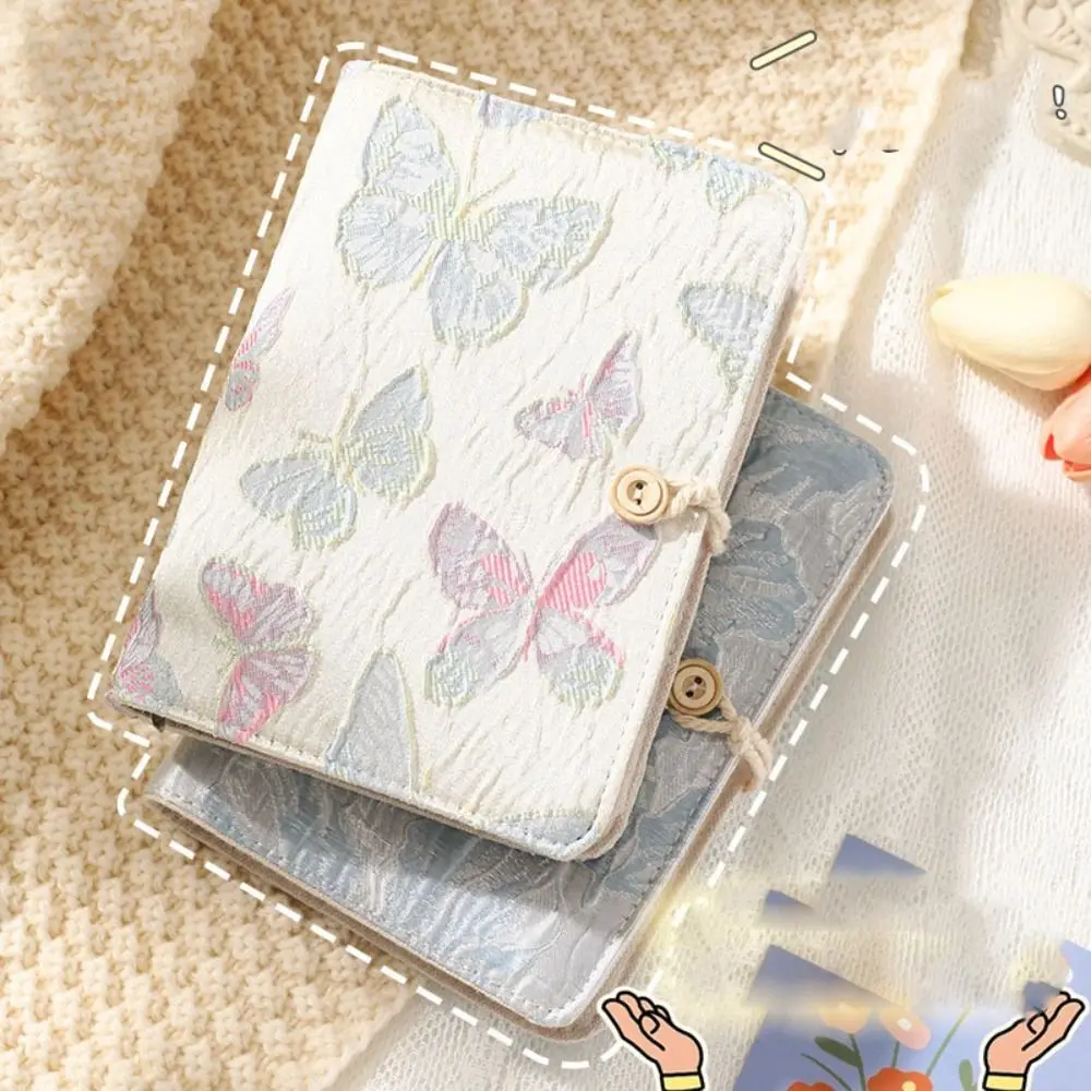 Fun Money Savings Challenge Binder Cloth Flower Savings Challenges Book Easy Butterfly Cash Budget Notebook Money Organizer