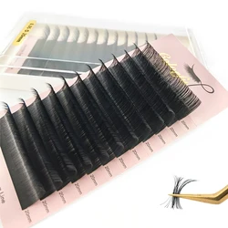 Colorful 5-20MM Volume Lash Matte Dark Black Individual Eyelashes For Extension Long Lash Lower Eyelash Faux Mink Cilio Supplies