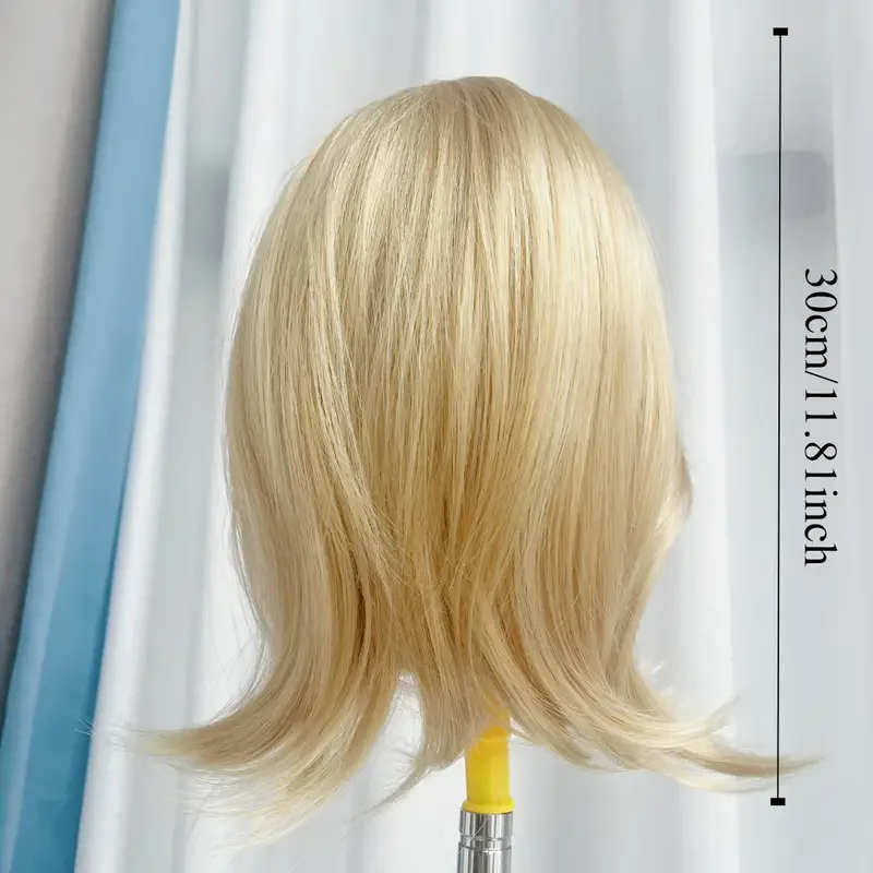 Children's wig Golden Blonde Synthetic Wig ,Layered Style for Women and Girls , Cosplay Suitable For Daily Wear J47801S