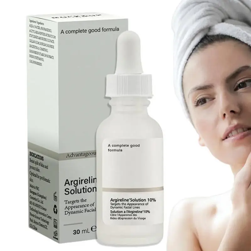 

Argireline solution 10% hexapeptide stock solution Anti aging, moisturizing, brightening essence Whitening Moisturizing Serum