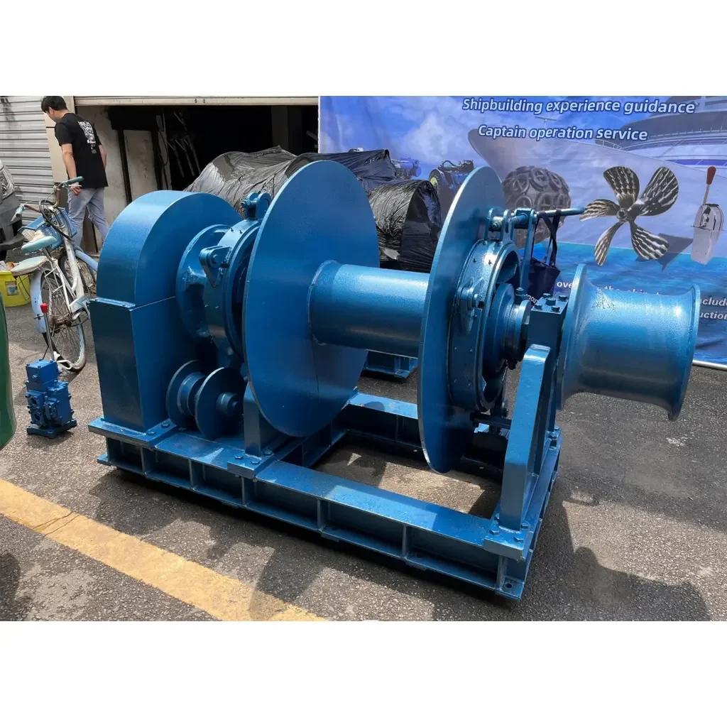 

Good Quality Sinooutput 25Kn Hydraulic Winch in Hot Sale in Philippines