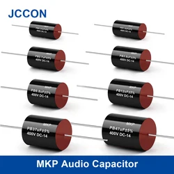 2Pcs MKP Series Audiophile Frequency-Divided Audio Capacitor Divider 400V 0.1uF-47uF Speaker Audio