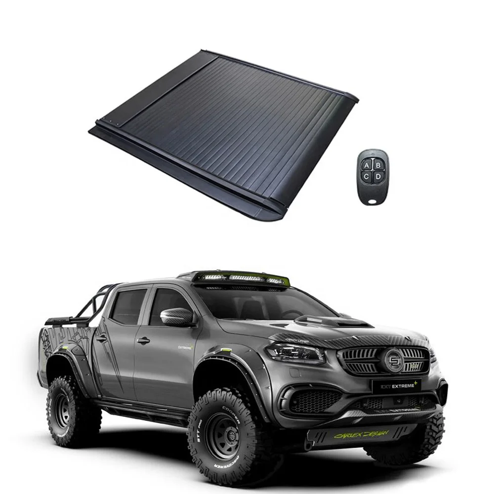 

Aluminum Roll Lid Shutter Electric Pickup Truck Bed Cover for X-Class(Compatible With Hilux Revo)