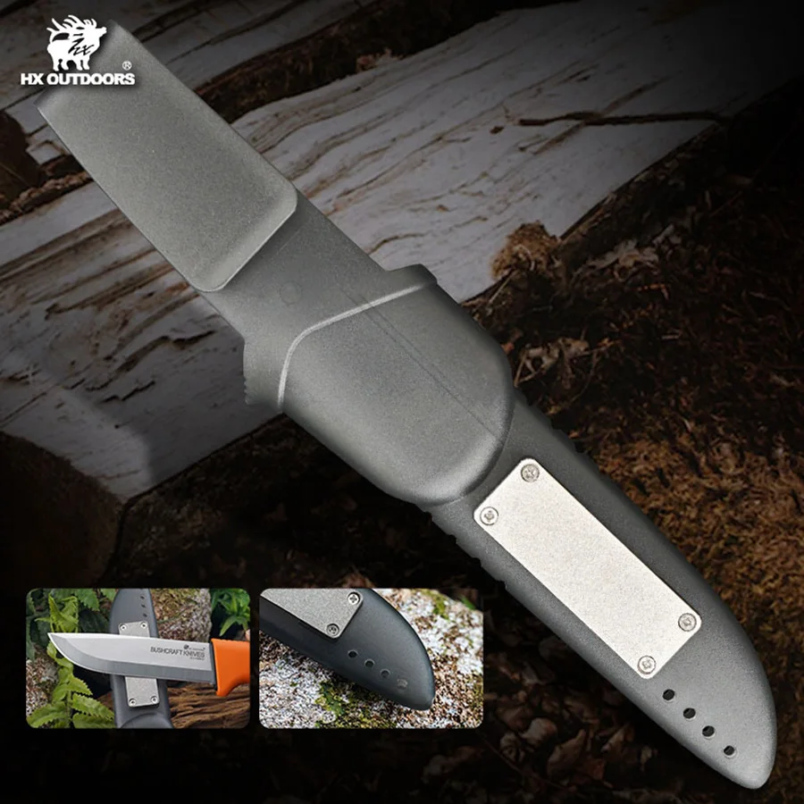 HX OUTDOORS Survival Master IV 5CR15 Stainless Steel Camping Hunting Survival Tourist Knife Hand Tools 58HRC Tactical Knives