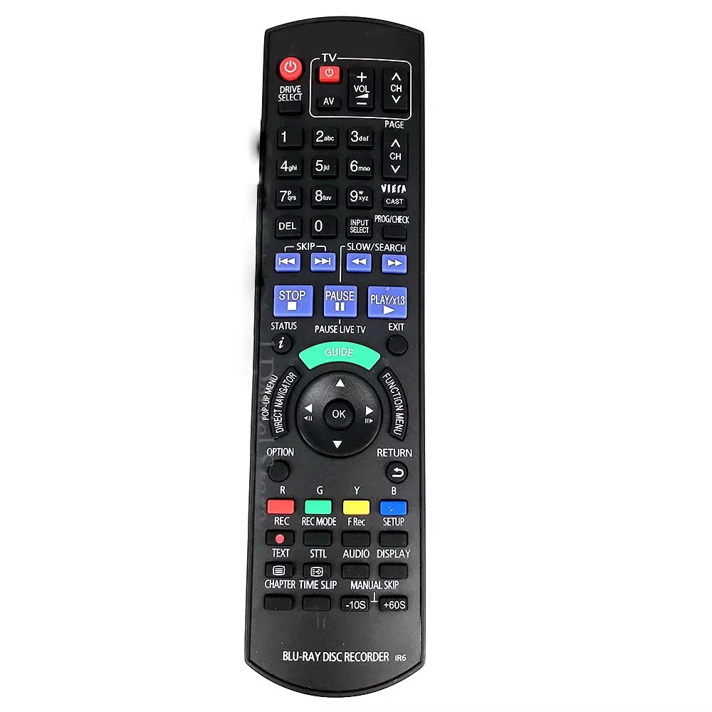 Remote Control use for Panasonic DVD Player Disc Recorder N2QAYB000475 DMR-BW880 DMR-BW780 DMR-XW480