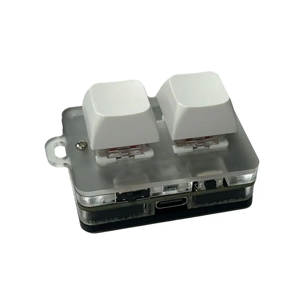 Mini 2- Custom Bluetooth Board With Rgb Light 2.4g Copy Macropad Wireless Pad Wireless Hot-swappable Gaming Paste Q5i2