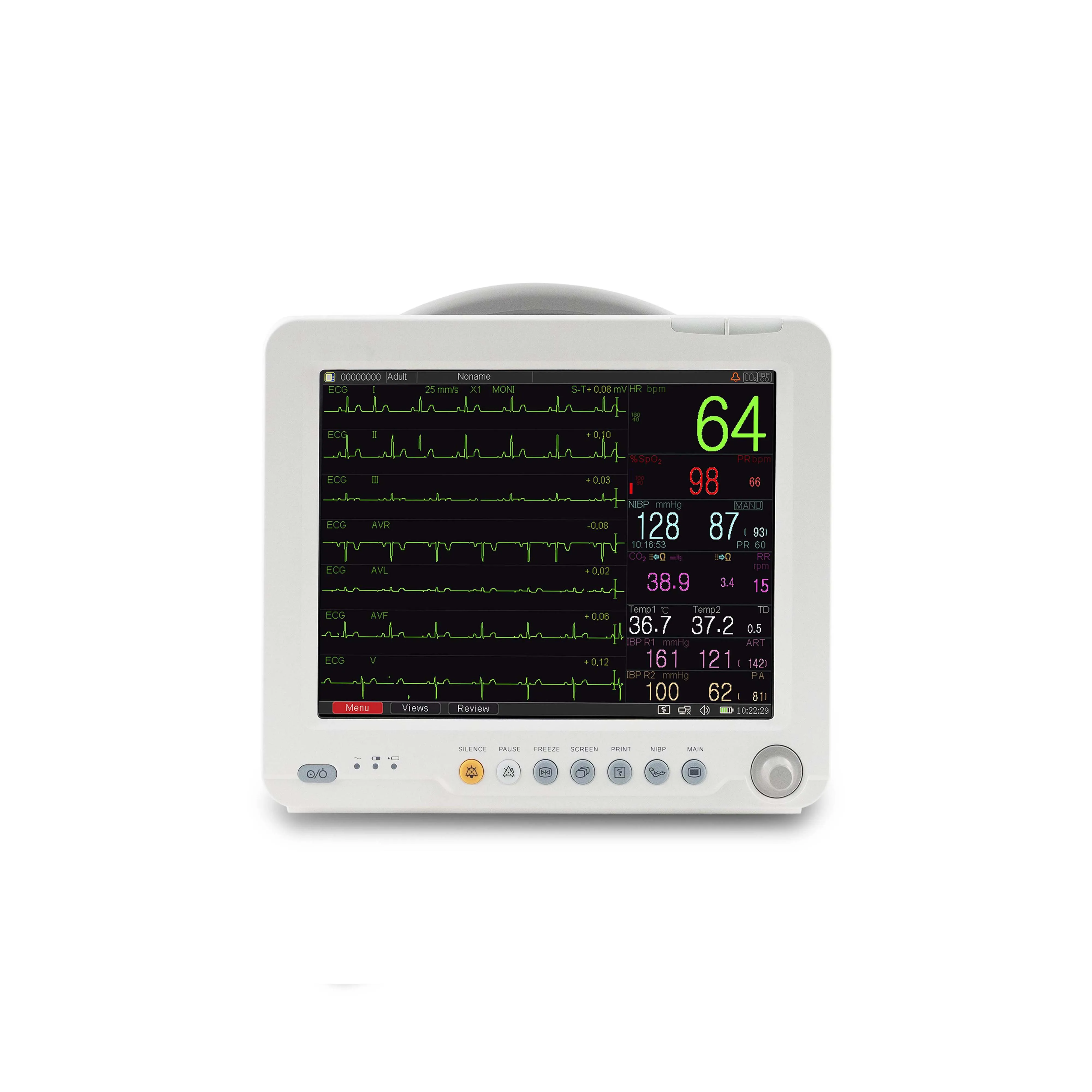 

MT Portable Veterinary Patient Diagnosis Tool For Dog Pressure EtCO2 Multipara For Pet Care
