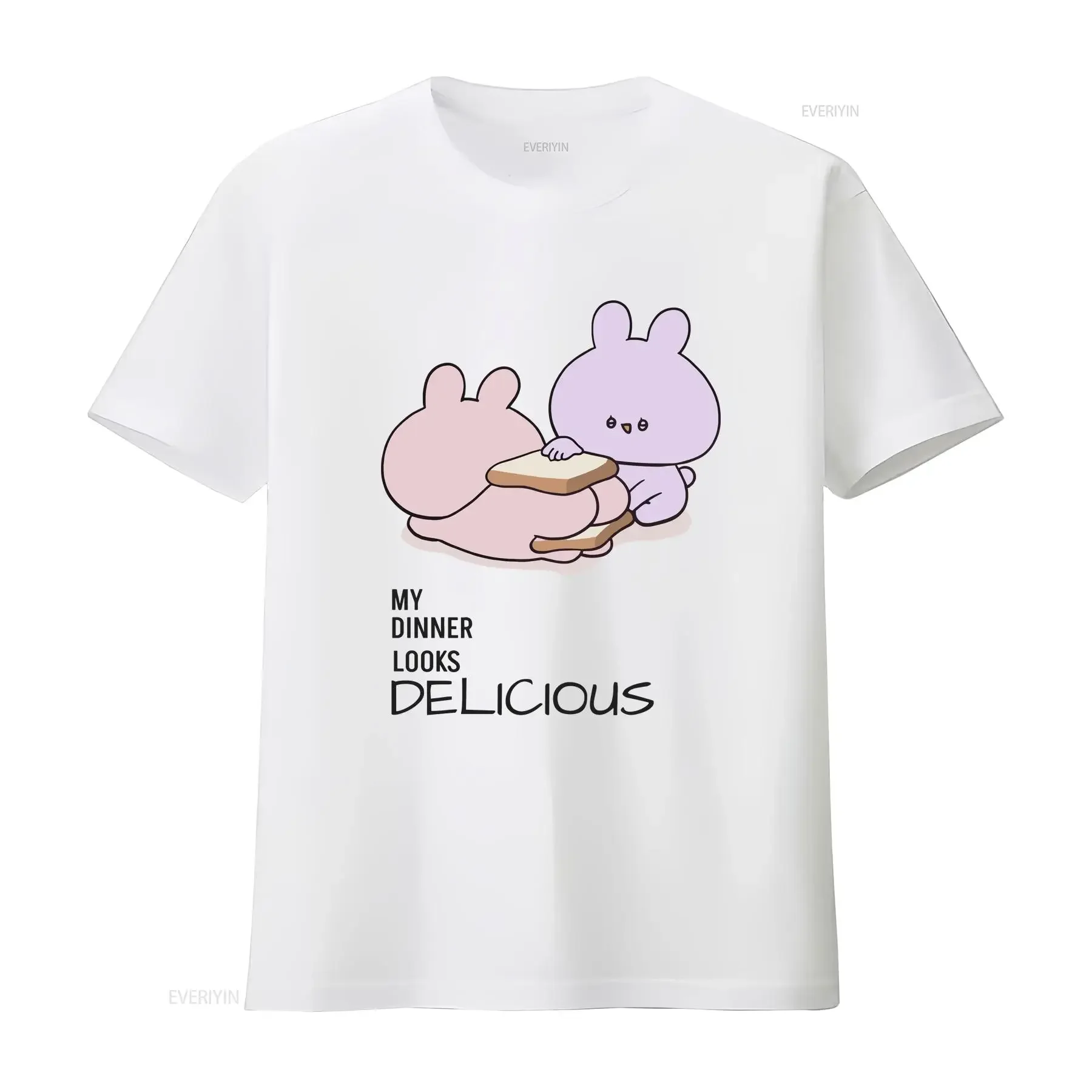 Asamimi Chan and Babumimi couples t shirt Cute valentines day gift kawaii Asamimichan merch chibi rabbit bunny vintage Washed