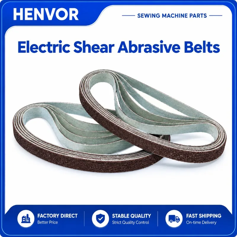 HENVOR 181C2-2 Medium Grit Abrasive Belt for Electric Cloth Cutting Machine Straight Knife Sharpener