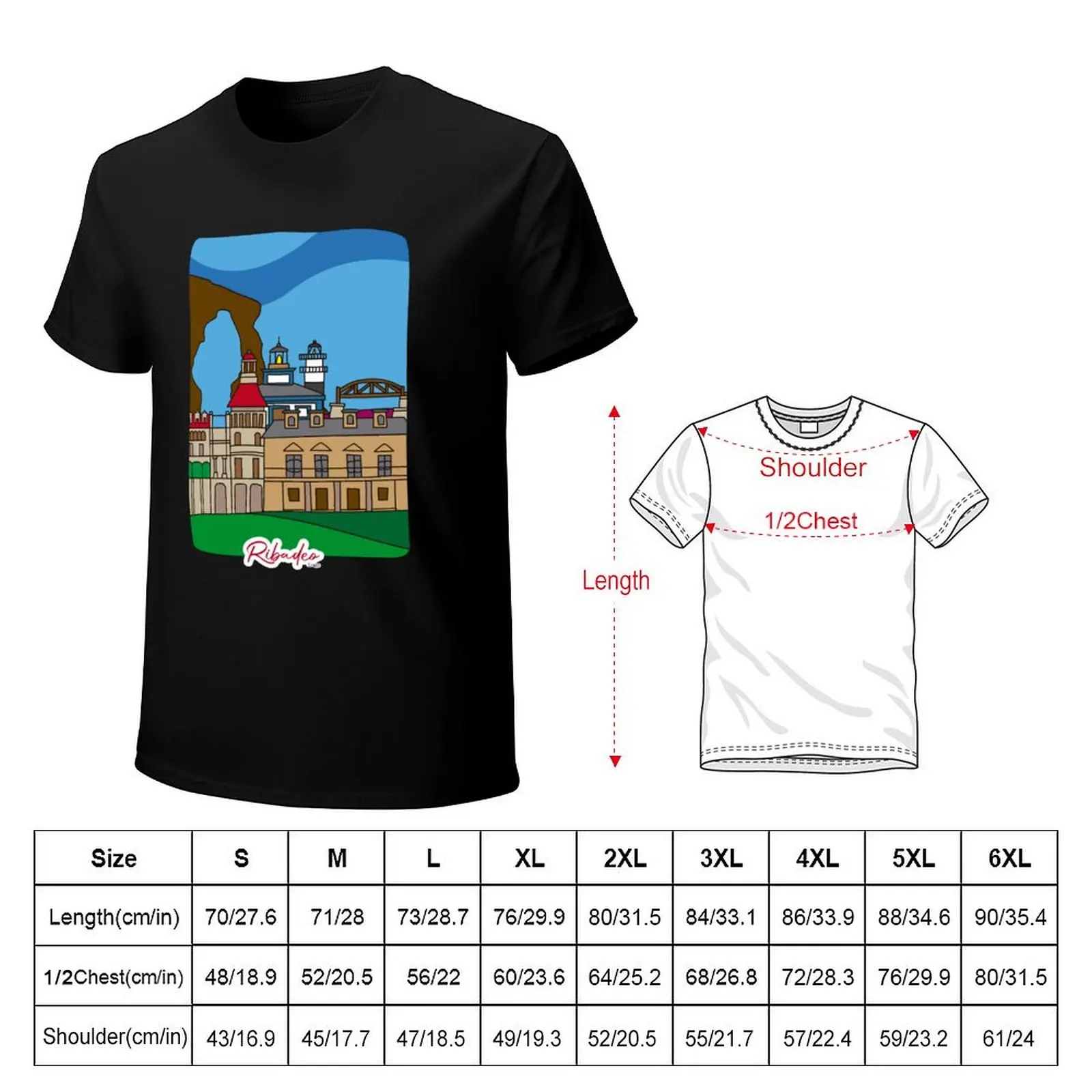 Ribadeo sheet T-Shirt t shirts cotton 100% T-Shirt