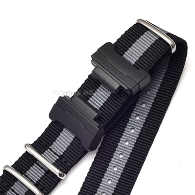 Para casio 16mm silicone tpu plástico banda de relógio adaptadores DW-5600 DW-6900 GA-100 GDF-100 GLS-5600 GW-M5610 conector