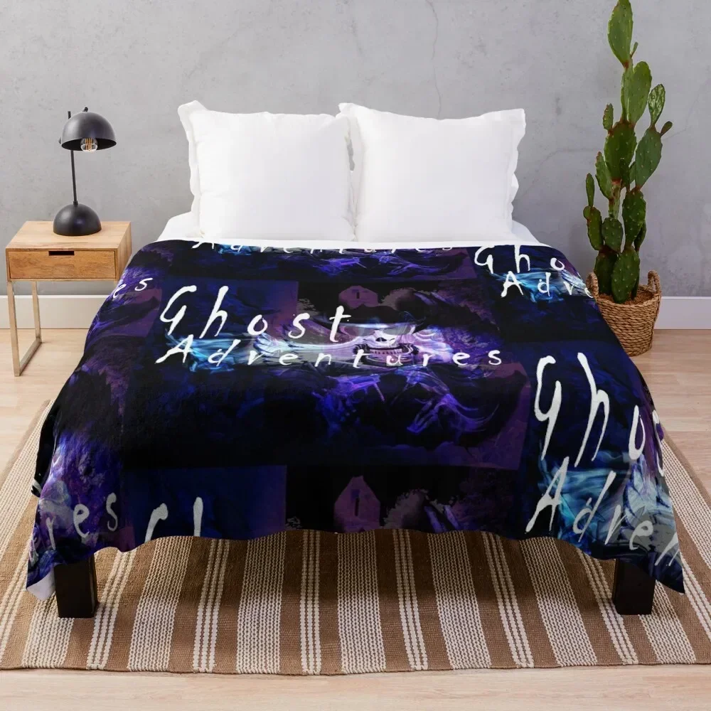 

Ghost Adventure Throw Blanket Fashion Sofas Decorative Sofa Blankets