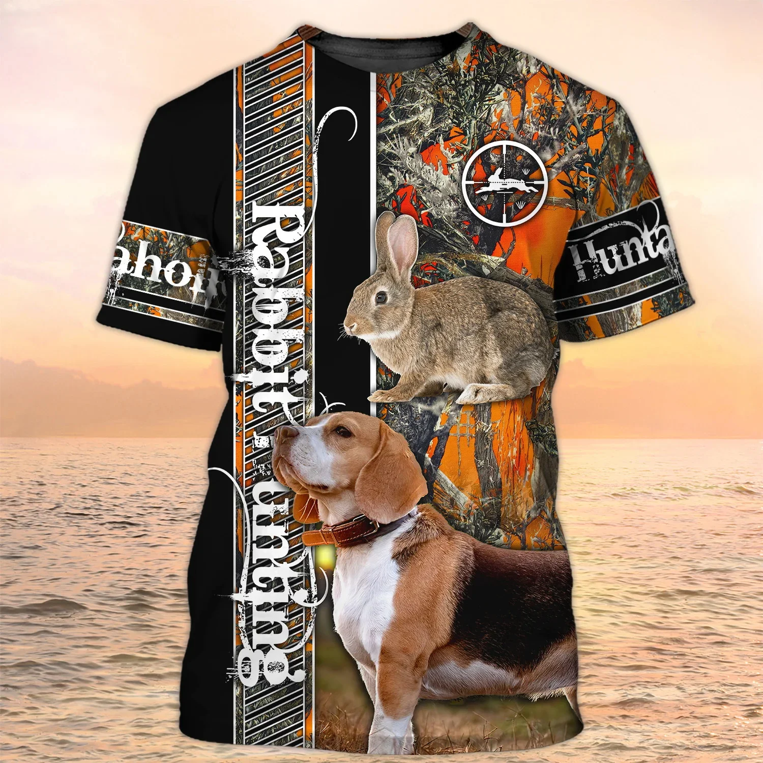 Casual Hunting Deer Camo 3D All Over Printed Men\'s t shirt Summer style Casual Unisex street T-shirt Deer Hunter