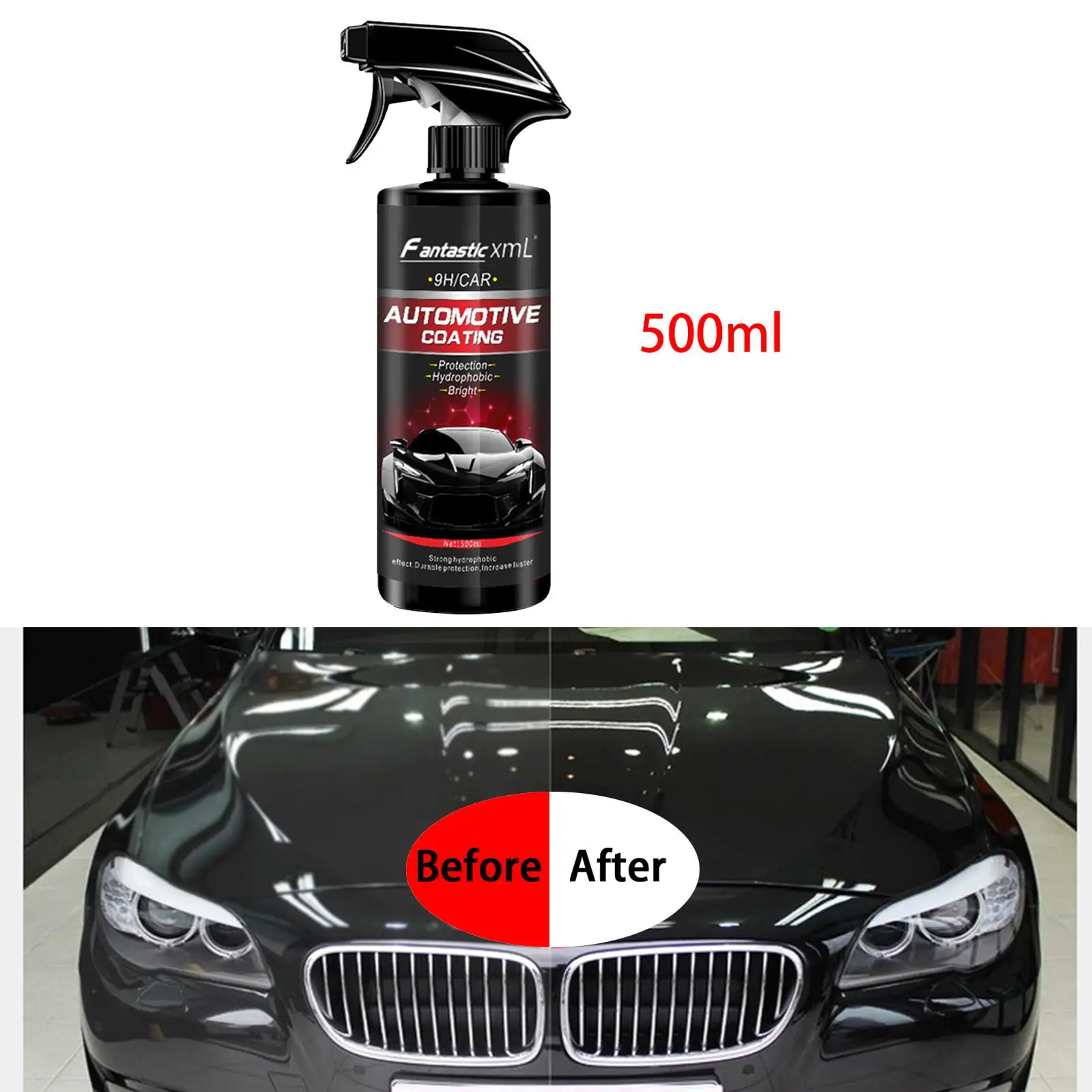 120ML 500ML Car Coating Spray Nano Coating Agent Hydrophobic Layer Polishing Liquid Car Paint Care Automotive Coating Spray