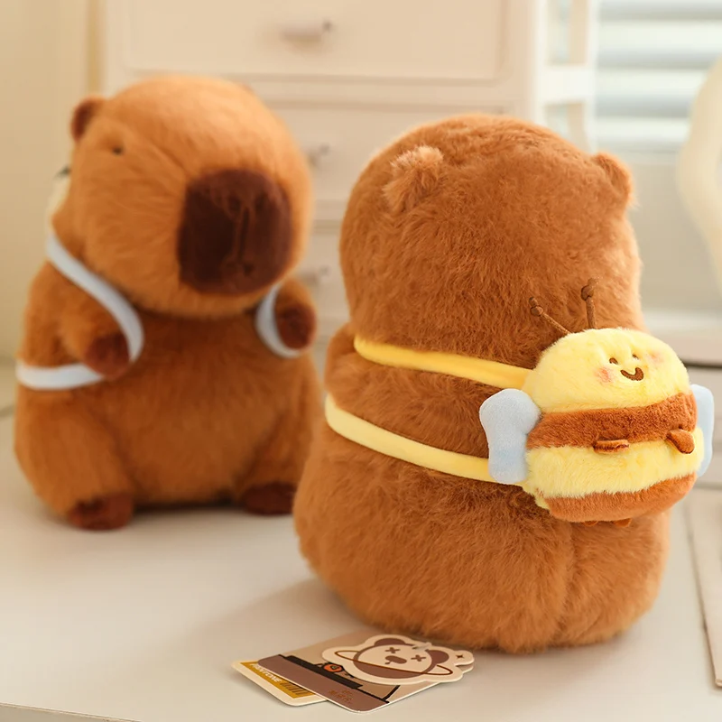 Nuovo creativo completamente tartaruga ostriche Capybara peluche simpatico peluche cartone animato capibara bambino placare bambola per le ragazze regalo di natale