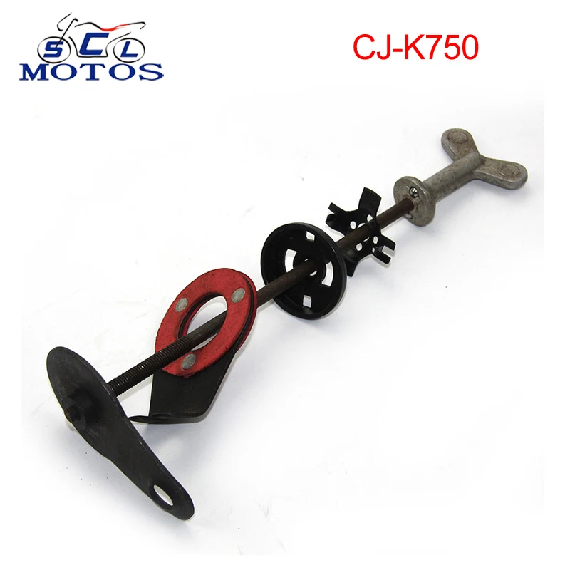 Sclmotos- CJ-K750 Motorcycle Steering Damper Steering Handbar Turn Parts Full Set For BMW R71 R72 R50 R1 R12 Ural M72 K750 MB750