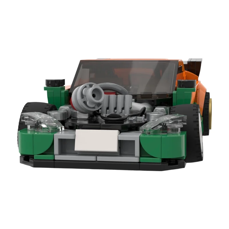 

Конструктор MOC: Спортивный автомобиль RX-7 2000 года, модифицированный, с турбонаддувом, модель для сборки, набор кирпичиков, игрушка-подарок для взрослых