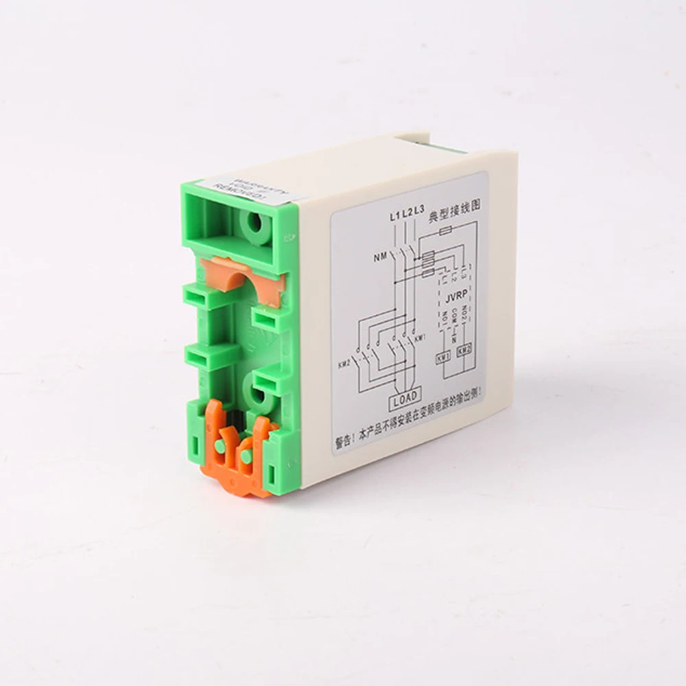JVRP-380 Automatic Phase Corrector: Phase Error/Reverse Protection & Phase Sequence Conversion Controller