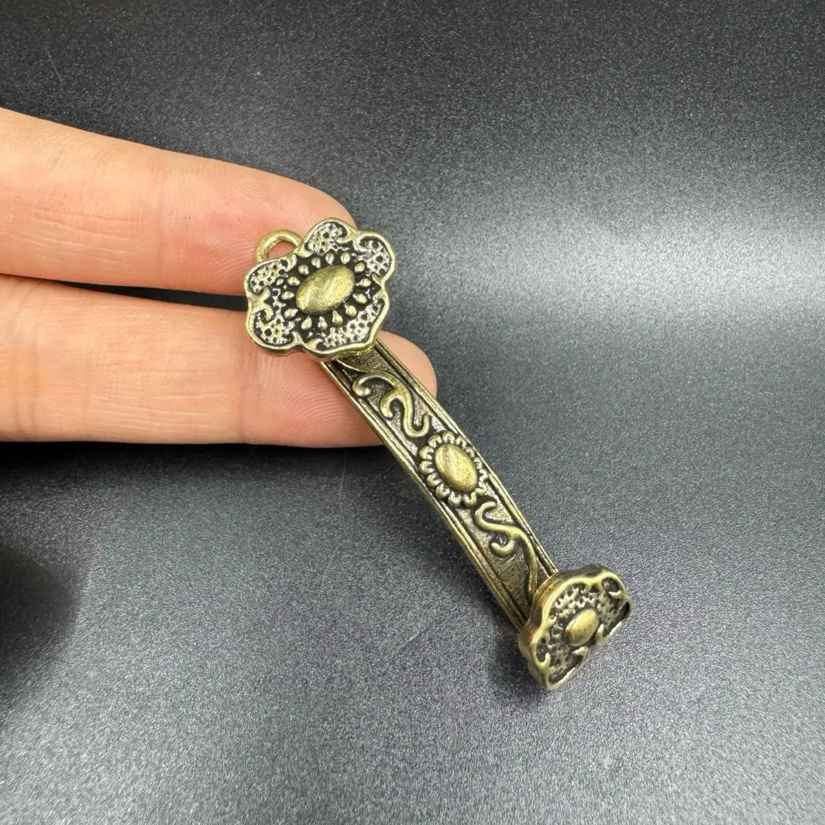 Brass Ruyi Handlebar Pendant