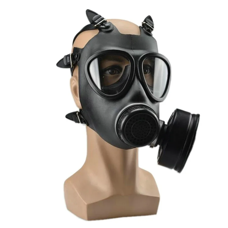 FMJ05 Reusable Face Mask Silicone Full Face Facepiece Widely Used In Woodworking Dust Protector Welding Spray Paint