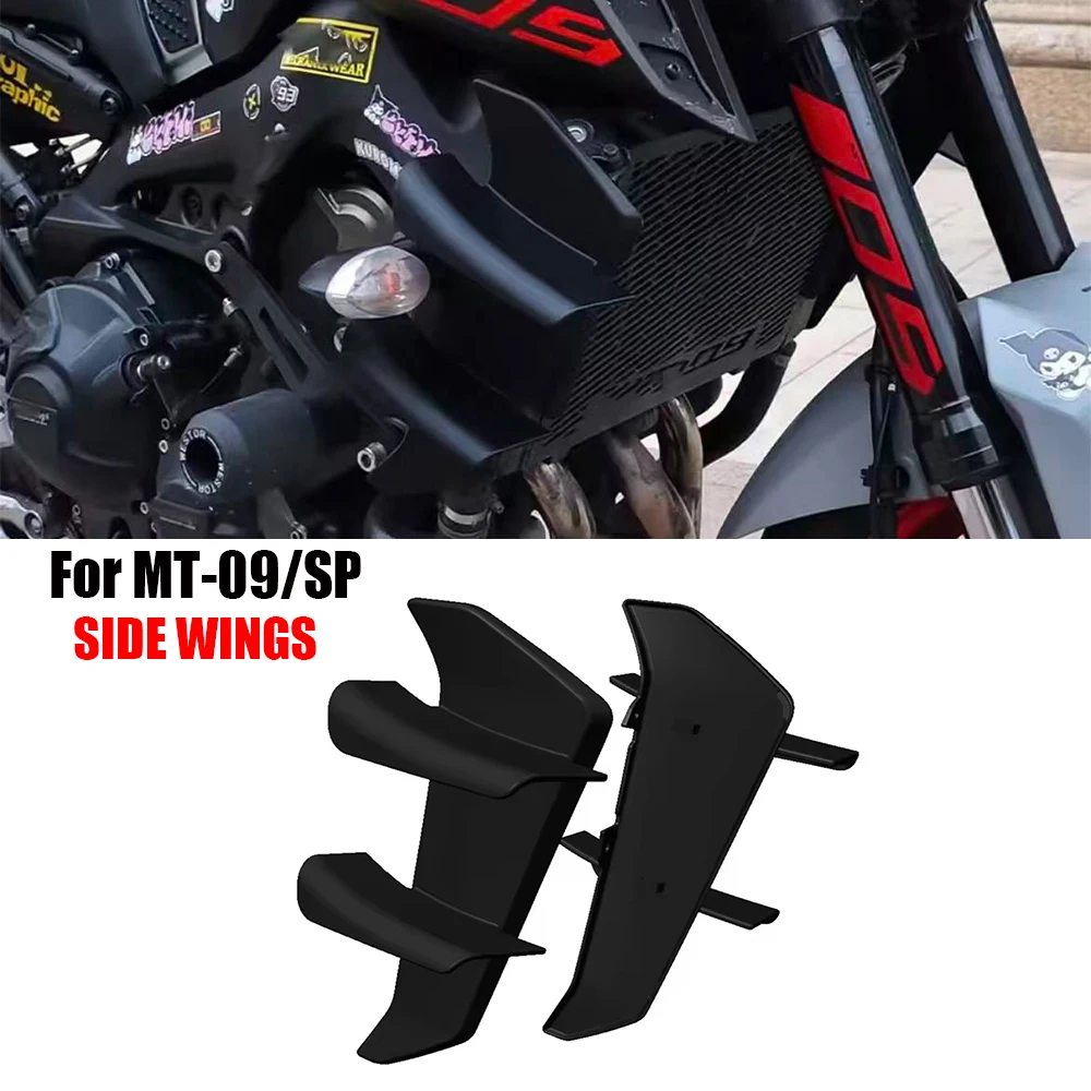 

the new for Yamaha MT-09/SP 2017 2018 2019 2020 motorcycle side spoiler and front spoiler kit MT09 front spoiler accessories ﻿