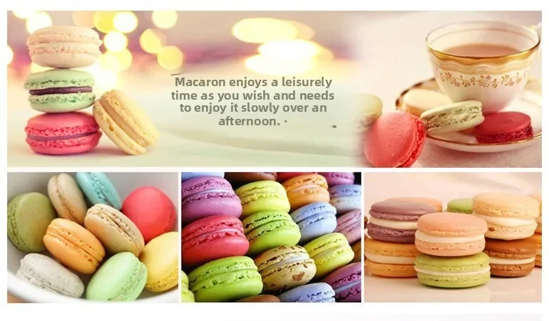1 Stück Mini Frische Macaron Schmuckbox Tragbare Aufbewahrungsbox für Ringe, Halsketten, Ohrringe Kleine Schmuckbox – Detail 4