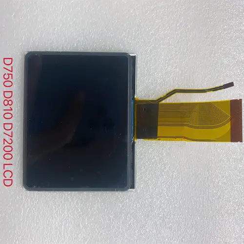 Imagen 2 del producto Nueva pantalla LCD Original para mantenimiento de cámara de pantalla LCD D810 D7200 D750 con retroiluminación