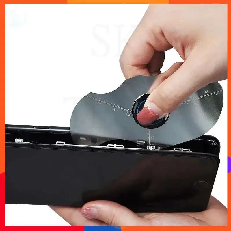 100pcs 0.1mm Thick LCD Screen Disassembly Card Universal Stainless Steel Mobile Phone Pad Back Cover Screen Opening Pry Tool